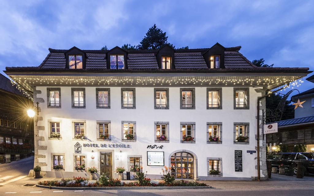 Romantik Hotel L'Etoile Charmey Buitenkant foto